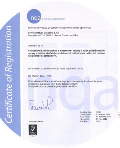 ISO 9001-2007